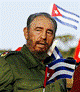 Fidel Alejandro Castro Ruz (born August 13, 1926) is the current President of Cuba. On July 31, 2006, Castro, after undergoing intestinal surgery for diverticulitis,[1] transferred his responsibilities to the First Vice-President, his younger brother Ra�l Castro. While the transfer was not intended to be permanent, there are no indications when or if he will return to his previous duties.

He led the revolution overthrowing Fulgencio Batista in 1959 and shortly after was sworn in as the Prime Minister of Cuba.[2] Castro became First Secretary of the Communist Party of Cuba in 1965, and led the transformation of Cuba into a one-party socialist republic. In 1976 he became president of the Council of State as well as of the Council of Ministers. He also holds the supreme military rank of Comandante en Jefe (