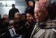 Foto : Nepali Congress's spokeperson Arjun Narsingh K.C. speaks to the media at the Prime Minister's residence in Kathmandu December 23, 2007. 
Nepal, officially known, according to its Interim Constitution, as the State of Nepal[5] (previously known as Kingdom of Nepal) (Nepali: नेपाल [neˈpaːl] (help�info)) is a landlocked nation in South Asia, bordering the People's Republic of China (Tibet) to the north and India to the south, east and west. Nepal previously had been the world's only officially Hindu state (India, while having a Hindu majority is secular), with over eighty percent of the people following this faith. However, since 18 May 2006, Nepal has become a secular state. On 24 December 2007, it was announced that the monarchy will be abolished in 2008.[6]

For a relatively small country, the Nepali landscape is uncommonly diverse, ranging from the humid Terai in the south to the lofty Himalayas in the north. Nepal boasts eight of the world's ten highest mountains, including Mount Everest. Kathmandu is the capital and largest city. The exact origin of the name Nepal is uncertain, but the most popular understanding is that it is derived from Ne (holy) and pal (cave).

After a long and rich history, during which the region has splintered and coalesced under a variety of absolute rulers, Nepal became a constitutional monarchy in 1990. This arrangement has been marked by increasing instability, both in the parliament and, since 1996, throughout large swathes of the country that have been fought over by Maoist insurgents. The Maoists have sought to overthrow the monarchy and establish their own form of republic; this has led to a civil war in which more than 12,000 people have died. On the pretext of quashing the insurgents, who now control about seventy percent of the country, the king unilaterally declared a 