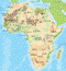 Foto : Mapa Afriky