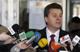 Foto : George Ivanov, the presidential candidate from the VMRO-DPMNE ruling party, speaks to the press in Skopje  images.google.sk