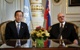 Foto : United Nations Secretary General Ban Ki-moon with president of Slovak Republic Ivan Gasparovic