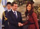Foto : Argentinean President Cristina Fernandez de Kirchner with Russian President Dmitry Medvedev
TASR