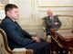 Foto : PM Robert Fico on the meeting with Slovak president Ivan Ga�parovi�  SITA