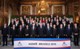 Foto : 1st row L-R) Bulgarian President Georgi Parvanov, Chinese Prime Minister Wen Jiabao, Cambodian Prime Minister Hun Sen, Sultan of Brunei Hassanal Bolkiah, European Council President Herman Van Rompuy, King Albert II of Belgium, Belgian Prime Minister Yves Leterme, South Korean President Lee Myung-Bak, European Commission President Jose Manuel Barroso pose for a family photo on October 4, 2010 at the Royal Palace in Brussels prior to the Asia-Europe Meeting (ASEM). Heads of state and government from the 48-member Asia-Europe Meeting (ASEM) will hold a two-day summit.
The Times of India