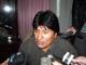 Foto : Juan Evo Morales Ayma (born October 26, 1959), popularly known as Evo (Spanish pronunciation, has been the President of Bolivia since 2006.