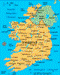 Foto : Map of Ireland