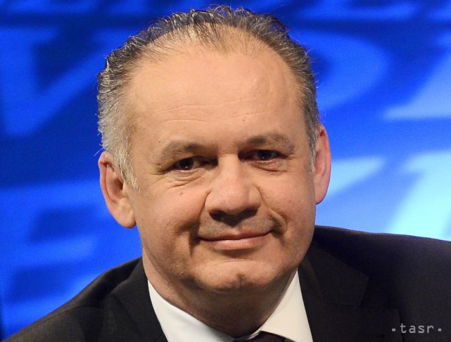 Foto : Andrej Kiska new president SR